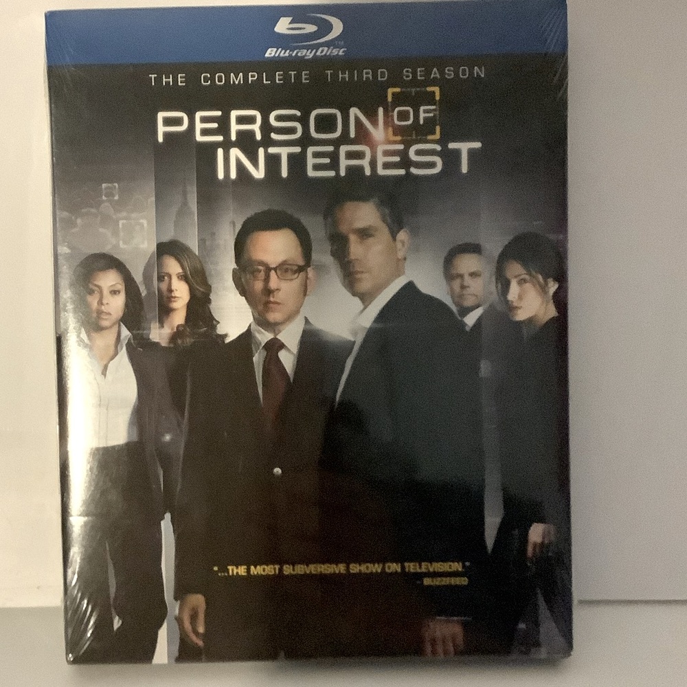 Person of interest the third season Blu- Ray Disc Brand new sealed‎